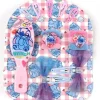 Cerdá Kids Disney Para Niñas|Accesorios Para El Pelo, Gafas De Sol Y Kits De Belleza Infantiles ^Set de Belleza Bolsito de Stitch, Talla Única - Azul