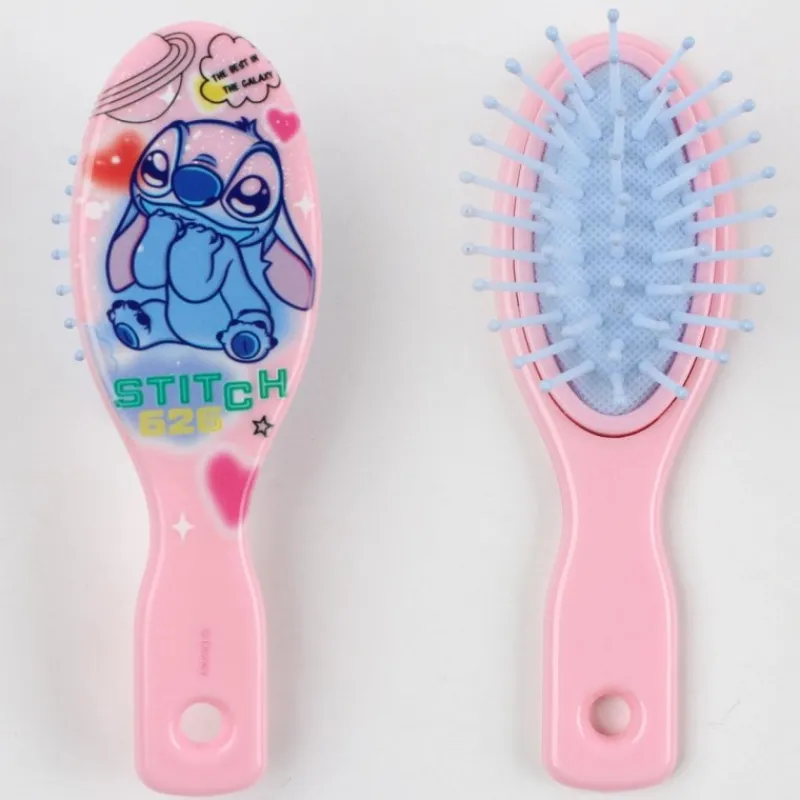 Cerdá Kids Disney Para Niñas|Accesorios Para El Pelo, Gafas De Sol Y Kits De Belleza Infantiles ^Set de Belleza Bolsito de Stitch, Talla Única - Azul