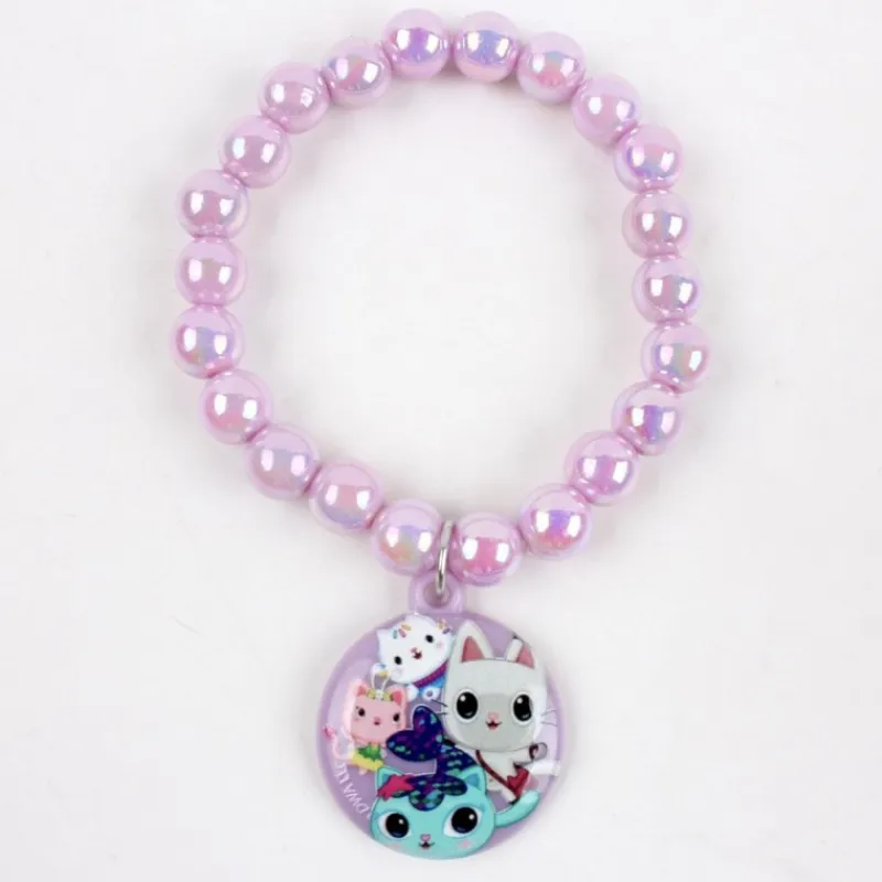Cerdá Kids Disney Para Niñas|Tiempo Libre Kids^Set de Belleza Bolsito Gabby’s Dollhouse Color Morado
