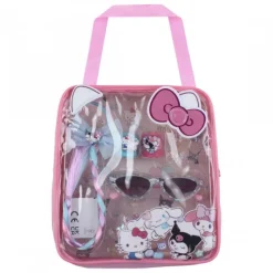 Sale Set de Belleza Bolsito Gafas Hello Kitty Rosa Disney Para Niñas|Accesorios Para El Pelo, Gafas De Sol Y Kits De Belleza Infantiles