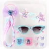 Niños Cerdá Kids Disney Para Niñas|Disney Para Niños^Set de Belleza Bolsito y Gafas de Stitch Azul
