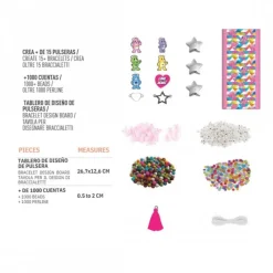 Cerdá Kids Juguetes, Figuras Y Más Regalos Para Peques|Accesorios Para El Pelo, Gafas De Sol Y Kits De Belleza Infantiles ^Set de Belleza DIY Pulsera Care Bears