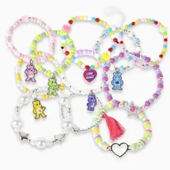 Cerdá Kids Juguetes, Figuras Y Más Regalos Para Peques|Accesorios Para El Pelo, Gafas De Sol Y Kits De Belleza Infantiles ^Set de Belleza DIY Pulsera Care Bears