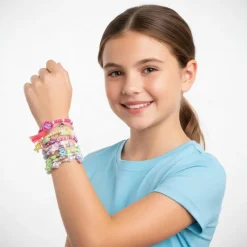 Cerdá Kids Juguetes, Figuras Y Más Regalos Para Peques|Accesorios Para El Pelo, Gafas De Sol Y Kits De Belleza Infantiles ^Set de Belleza DIY Pulsera Care Bears
