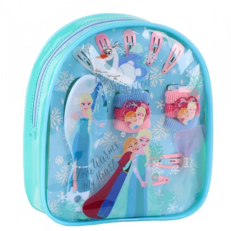 Hot Set de Belleza Frozen con Bolso y Accesorios Disney Para Niñas|Accesorios Para El Pelo, Gafas De Sol Y Kits De Belleza Infantiles