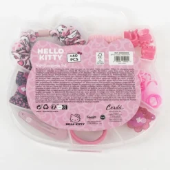 Set de Belleza Hello Kitty, 20 Piezas, Rosa Tiempo Libre Kids|Accesorios Para El Pelo, Gafas De Sol Y Kits De Belleza Infantiles