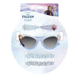 Cerdá Kids Disney Para Niñas|Accesorios Para El Pelo, Gafas De Sol Y Kits De Belleza Infantiles ^Set de Belleza infantil con Gafas de Sol de Frozen
