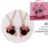 Cerdá Kids Disney Para Niñas|Accesorios Para El Pelo, Gafas De Sol Y Kits De Belleza Infantiles ^Set de Bisutería Minnie Mouse Multicomposición