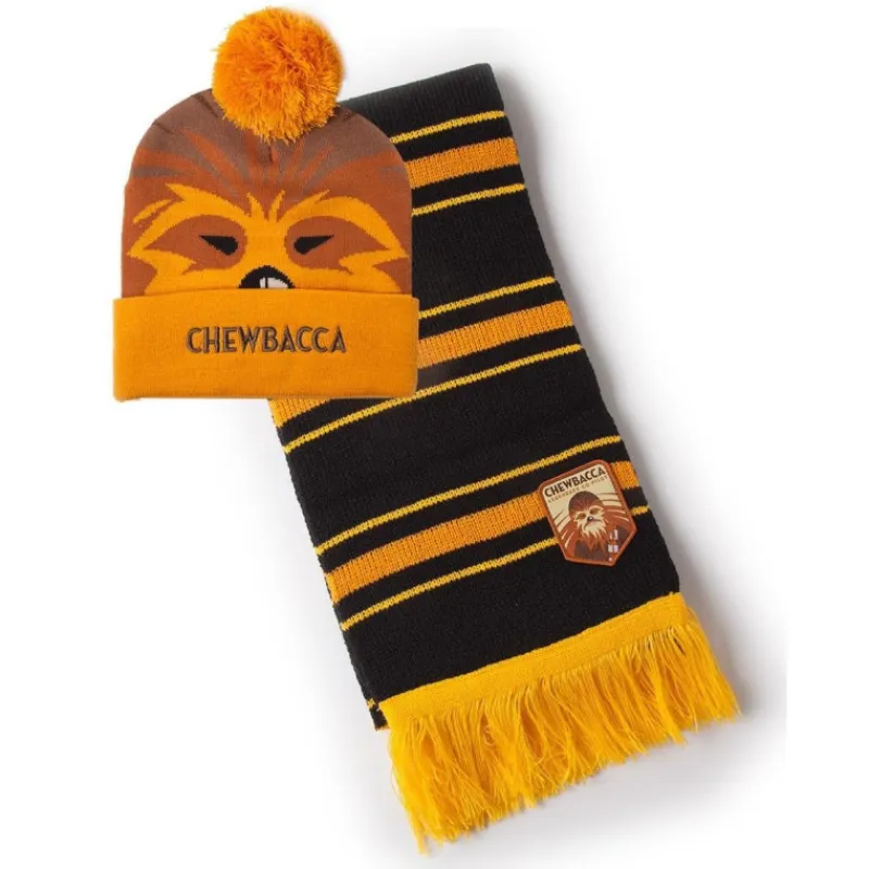 Outlet Set de Bufanda y Gorro Star Wars Chewbacca Ropa Star Wars