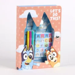 Hot Set de Cuadernos Bluey Multicolor con Accesorios Infantiles Para El Cole