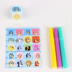 Hot Set de Cuadernos Bluey Multicolor con Accesorios Infantiles Para El Cole