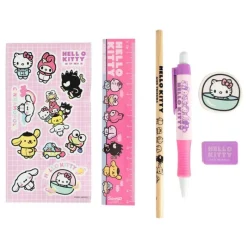 Blue Sky Studios Para El Cole^Set de Escritura Hello Kitty Sanrio Pack de 6