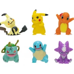 Sale Set de Figuras Pokémon Kanto de 6 Piezas por Eevee|Pikachu