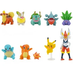 Jazwares Pikachu|Más Regalos De Pokemon^Set de Figuras Pokémon Multipack 10 con Cinderace