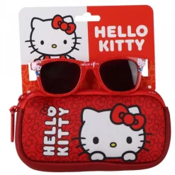 Online Set de Gafas de Sol y Funda Hello Kitty Rojo Accesorios Para El Pelo, Gafas De Sol Y Kits De Belleza Infantiles