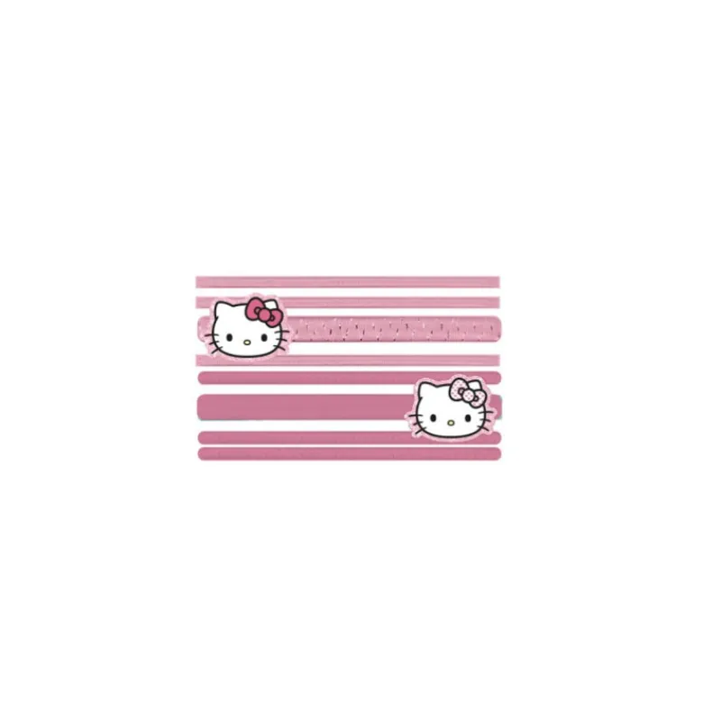 Best Set de Gomas para el Pelo Hello Kitty Diseño Fucsia Accesorios Para El Pelo, Gafas De Sol Y Kits De Belleza Infantiles