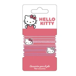 Best Set de Gomas para el Pelo Hello Kitty Diseño Fucsia Accesorios Para El Pelo, Gafas De Sol Y Kits De Belleza Infantiles