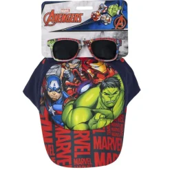 Niños Cerdá Kids Marvel Y Dc Para Niños|Ropa Y Téxtil: Cosas Que Ponerse Para Niños ^Set de Gorra y Gafas de Sol Marvel Avengers