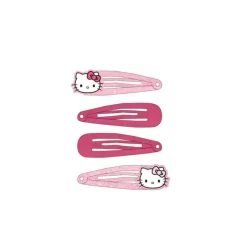 Cerdá Kids Accesorios Para El Pelo, Gafas De Sol Y Kits De Belleza Infantiles ^Set de Horquillas Hello Kitty Diseño Rosa y Fucsia