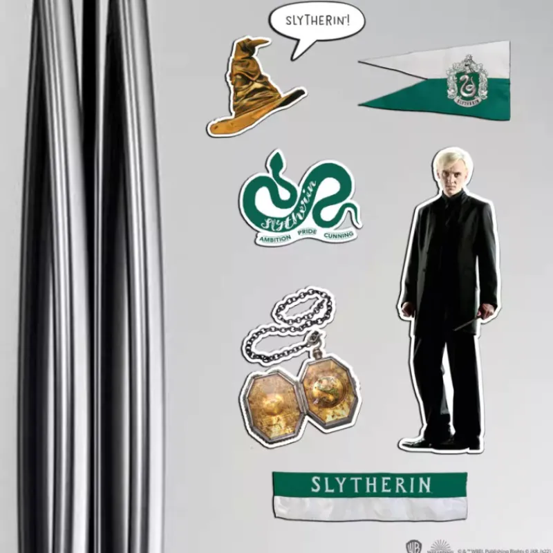 Cinereplicas Harry Potter Hogar|Slytherin^Set de Imanes Harry Potter Slytherin