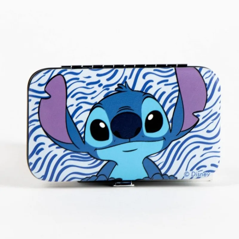 Cerdá Adult Películas Y Personajes De Disney ·Lilo Y Stitch|Cosmética Disney^Set de Manicura Stitch Cuidado Personal Azul