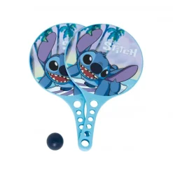 Niños Arditex Disney Para Niños|Disney Para Niñas^Set de Palas y Pelota de Stitch con Licencia Oficial Disney