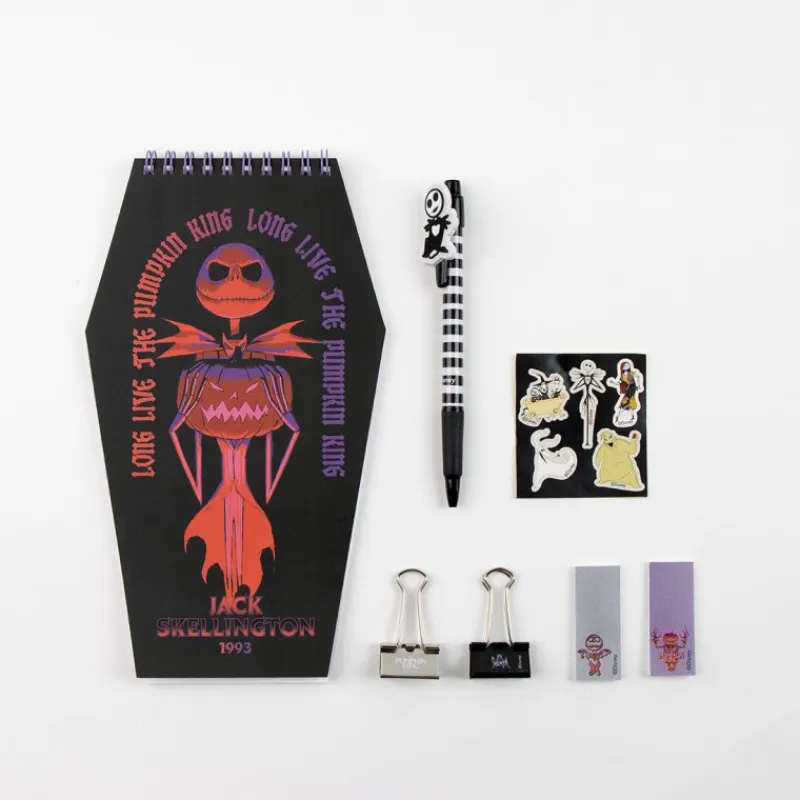 Sale Set de papelería ataúd Jack Skellington Pesadilla Antes De Navidad