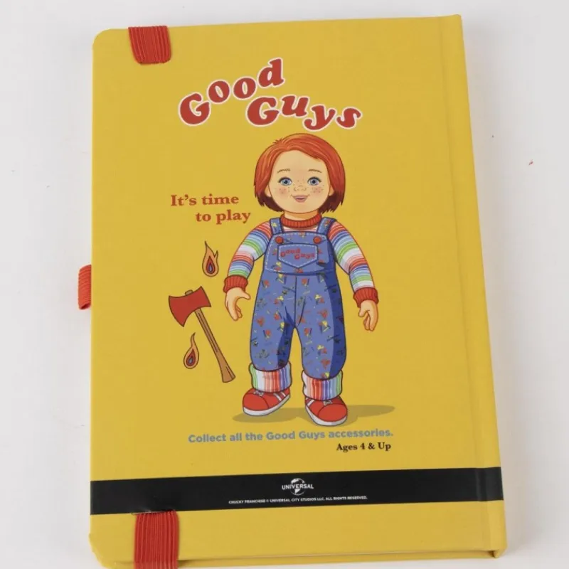 Best Set de Papelería Chucky Cuaderno y Bolígrafo Chucky Muñeco Diabólico|Coleccionismo De Miedo Y Terror