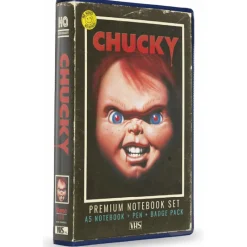 Sale Set de Papelería Chucky VHS Chucky Muñeco Diabólico