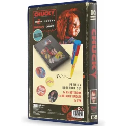 Sale Set de Papelería Chucky VHS Chucky Muñeco Diabólico