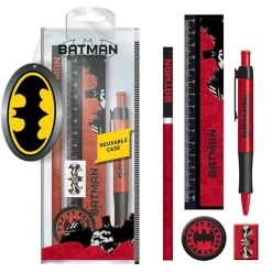 Blue Sky Studios Más Regalos De Dc^Set de Papelería DC Comics Batman Rojo