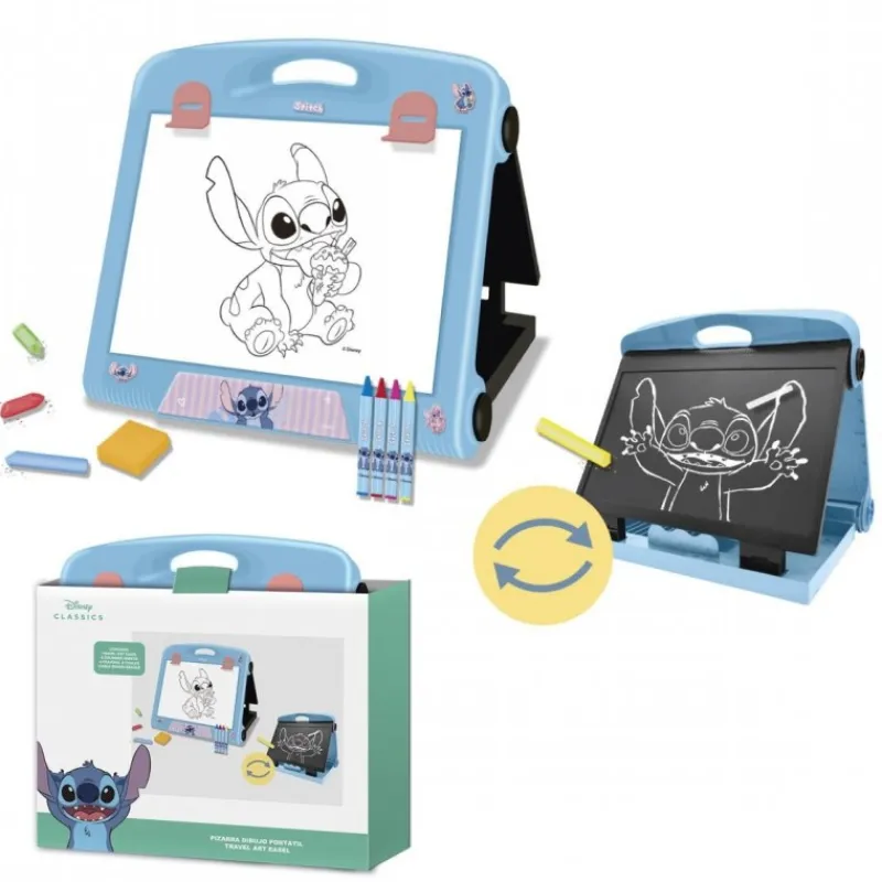 Cerdá Kids Para El Cole|Stitch Kids^Set de Papelería de Viaje Stitch - Blue Multicomposition