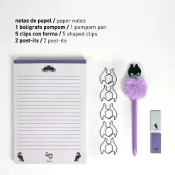 Cerdá Adult Más Regalos De Disney|Películas Y Personajes De Disney ·Villanas Disney^Set de papelería Maléfica Villanas Disney