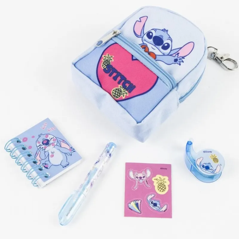 Sale Set de Papelería Minimochila Multicolor de Stitch Para El Cole|Stitch Kids