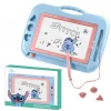 Clearance Set de Papelería Pizarra Magnética Stitch de Plástico ABS Azul Para El Cole|Papelería Disney