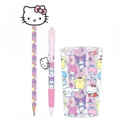 Cerdá Kids Para El Cole^Set de Papelería Portalápices Hello Kitty Multicolor