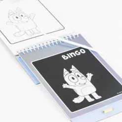 Cerdá Kids Para El Cole^Set de Papelería Scratch Book Bluey - 100% Papel