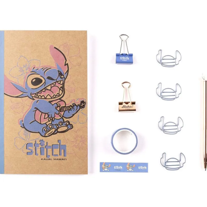 Cerdá Adult Papelería Disney|Más Regalos De Disney^Set de Papelería Stitch Ukelele