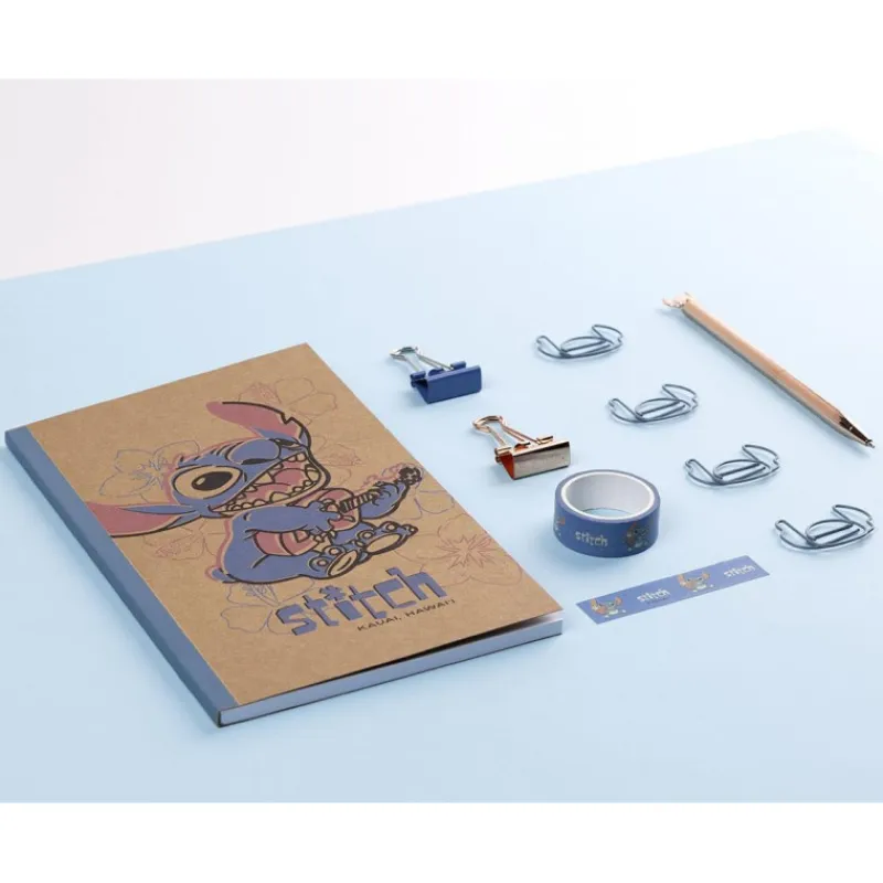 Cerdá Adult Papelería Disney|Más Regalos De Disney^Set de Papelería Stitch Ukelele