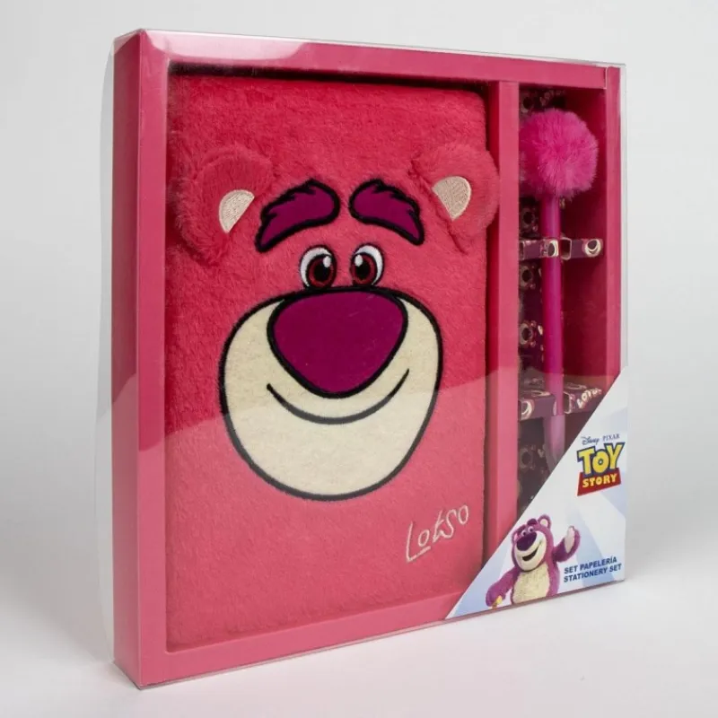 Sale Set de Papelería Toy Story - Cuaderno y Bolígrafo Lotso Películas Y Personajes De Disney ·Toy Story