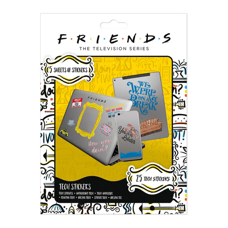 Hot Set de Pegatinas Friends How you doing Friends