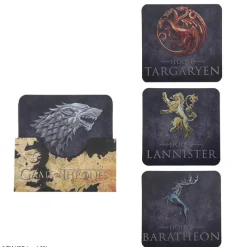 Clearance Set de posavasos Casas de Poniente Juego de Tronos Juego De Tronos Y La Casa Del Dragón