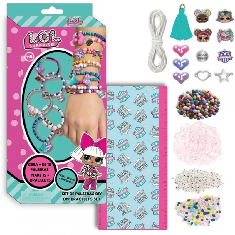 Outlet Set de Pulsera DIY Multicolor LOL Surprise Juegos, Peluches Y Chuches