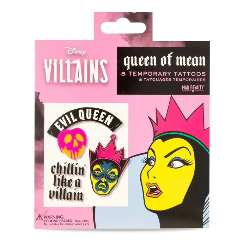 Outlet Set de Tatuajes Temporales Reina Mala Blancanieves Disney Niños Disney Para Niños|Juegos, Peluches Y Chuches