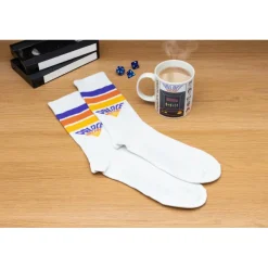 Paladone Products Stranger Things^Set de Taza y Calcetines Stranger Things Palace Arcade