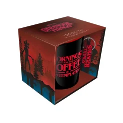 Pyramid International Stranger Things^Set de Taza y Llavero Stranger Things Logo
