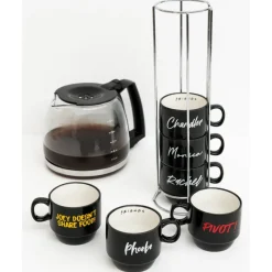 Discount Set de Tazas Apilables Friends Frases Friends