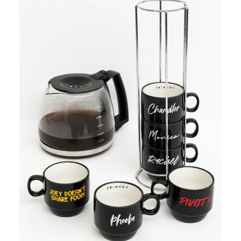 Discount Set de Tazas Apilables Friends Frases Friends