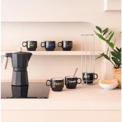 Discount Set de Tazas Apilables Friends Frases Friends