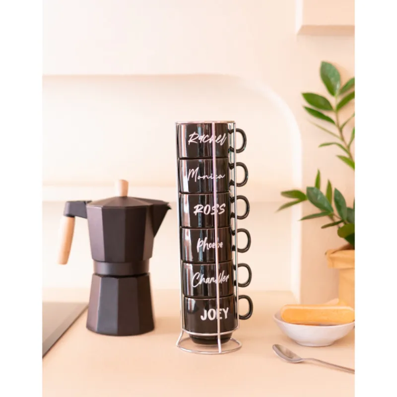 Discount Set de Tazas Apilables Friends Frases Friends